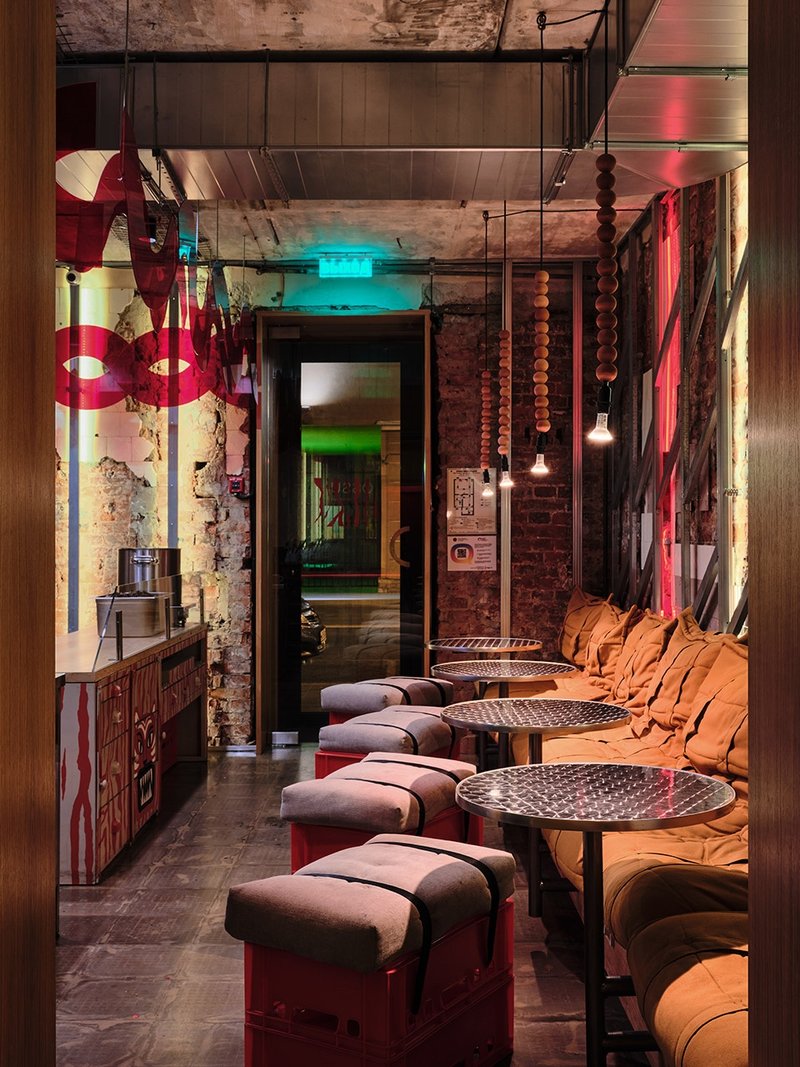 Details of the seating area © Dmitrii Tsyrenshchikov