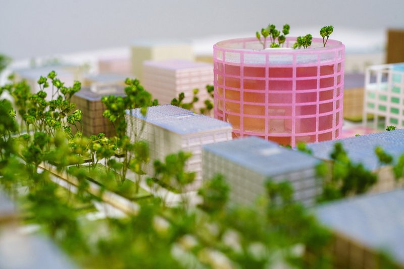 Detail of the model © Ivo Haarman