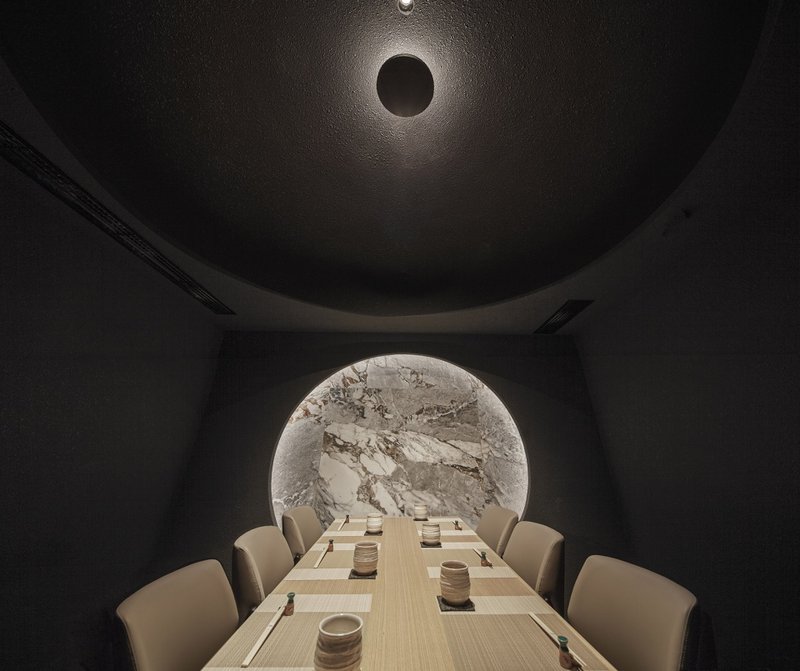 &nbsp;The pantheon-like domed ceiling © Ruijing Photography