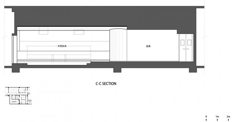 Section CC © Tsutsumi &amp; Associates