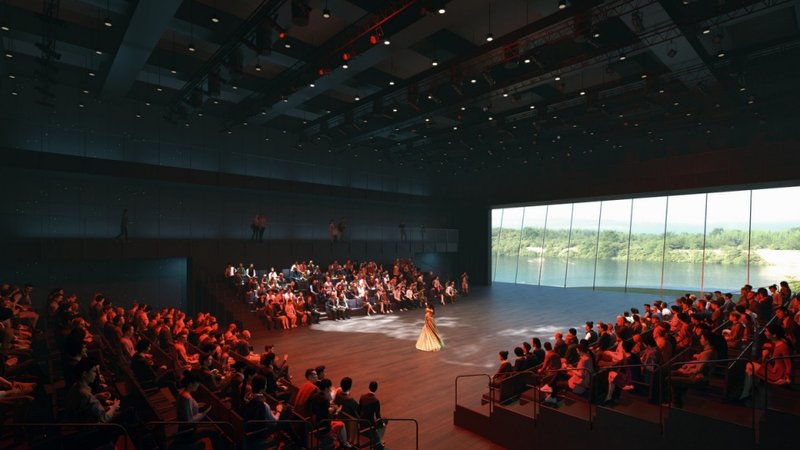 Black Box Theater Interior © OPEN