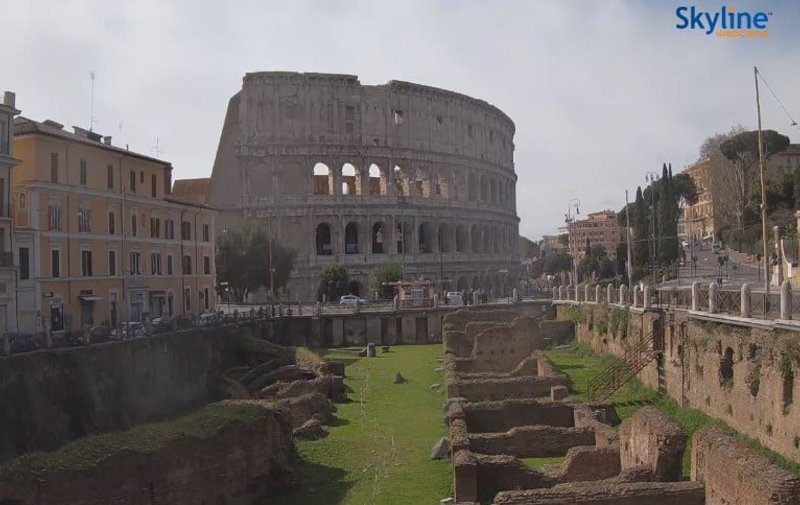 Roma, Colosseo e Fori, © Skyline webcams