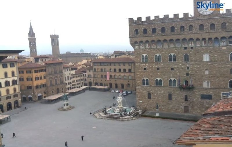 Firenze, Piazza della Signoria, © Skyline webcams