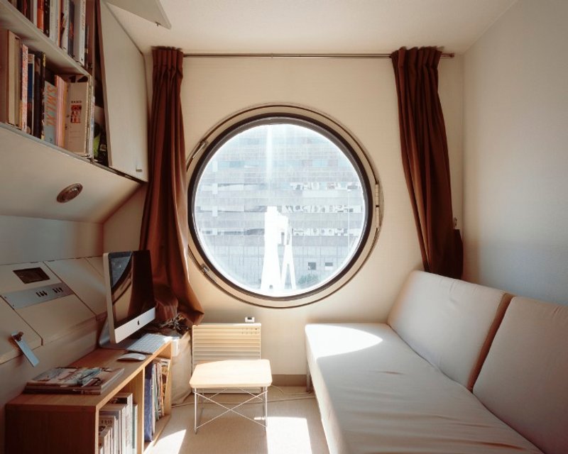 Noritaka Minami, A504 I (Nakagin Capsule Tower, Tokyo, Japan), 2012 © Noritaka Minami.