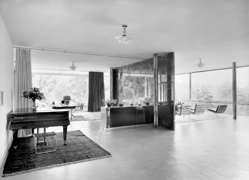 Mies Van der Rohe, Villa Tugendhat, Brno, Czech Republic, 1928-30© Archive Štenc Praha/ VG Bild-Kunst Bonn, 2020.&nbsp;&nbsp;