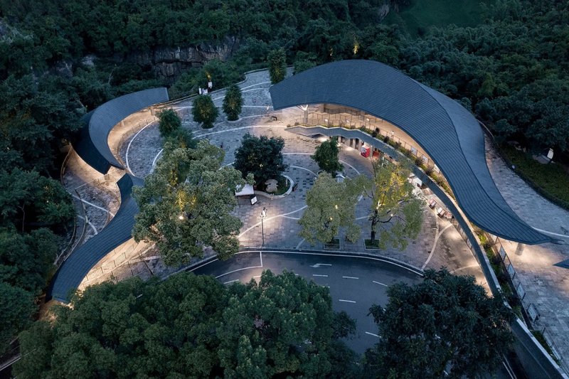 Half-aerial view © Wang Ziling