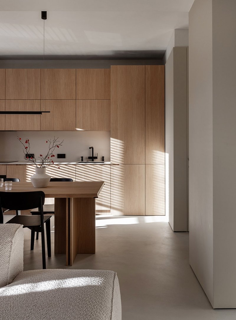 Details of the kitchen and dining © ZROBIM architects