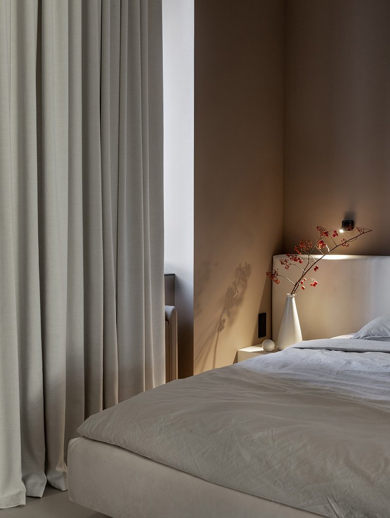 Details of the master bedroom © ZROBIM architects