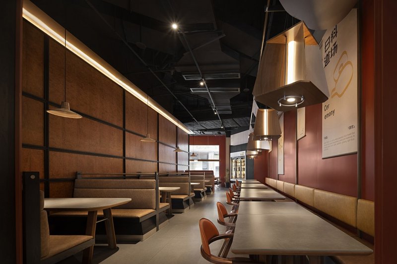 Overview of the dining area B&nbsp;© YUANSTUDIO