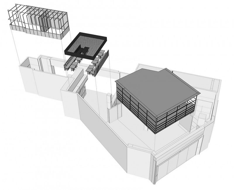 Digital model dismantling, the explosion of digital model © SORA