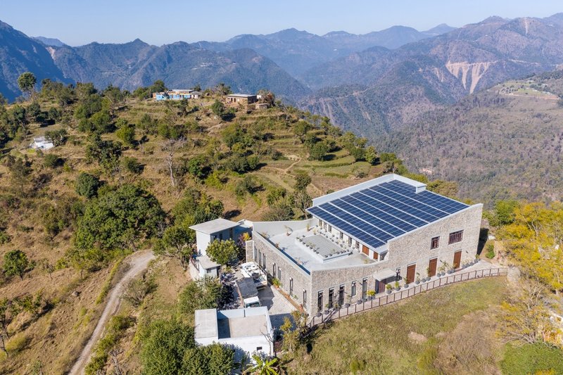 Aerial view ©Noughts &amp; Crosses LLP