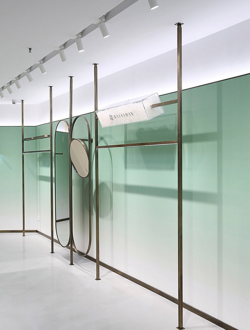 Details of the retail area&nbsp;©Meng Qingwei, Xie Yilun, Wu Ruozheng