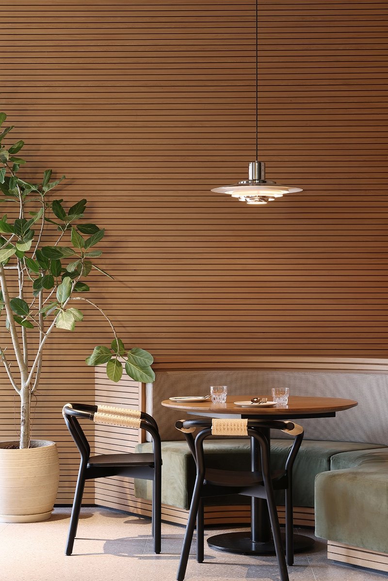 Details of the seating area © Xiaole