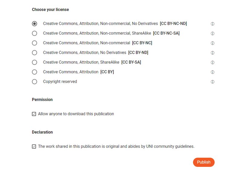 Adding license to your project