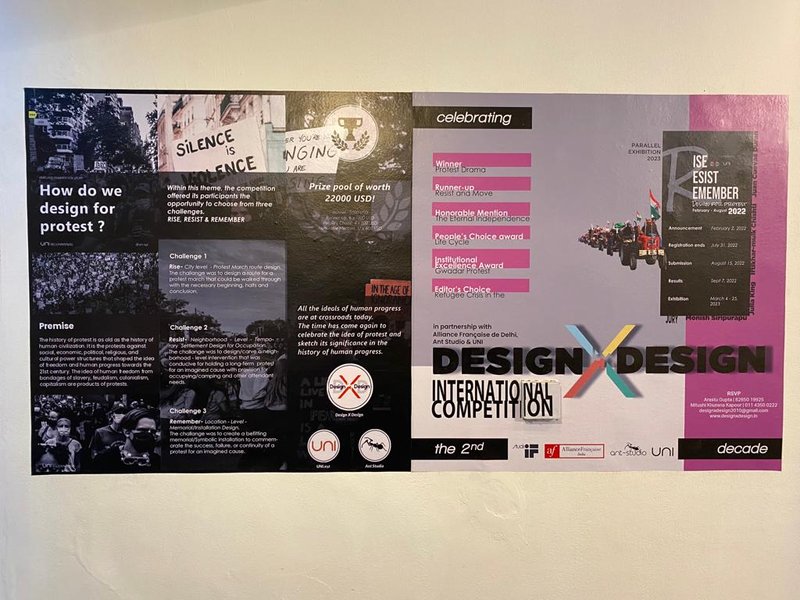 Exhibition of Rise Resist Remember competition