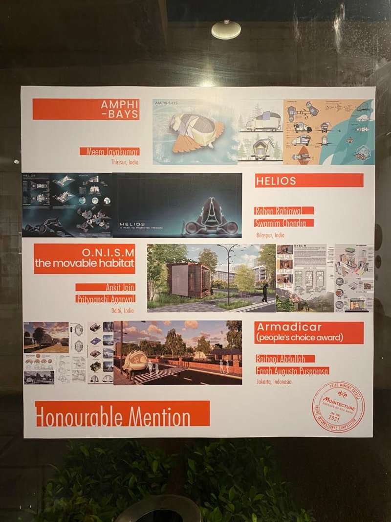 Exhibition of Mobitecture entries