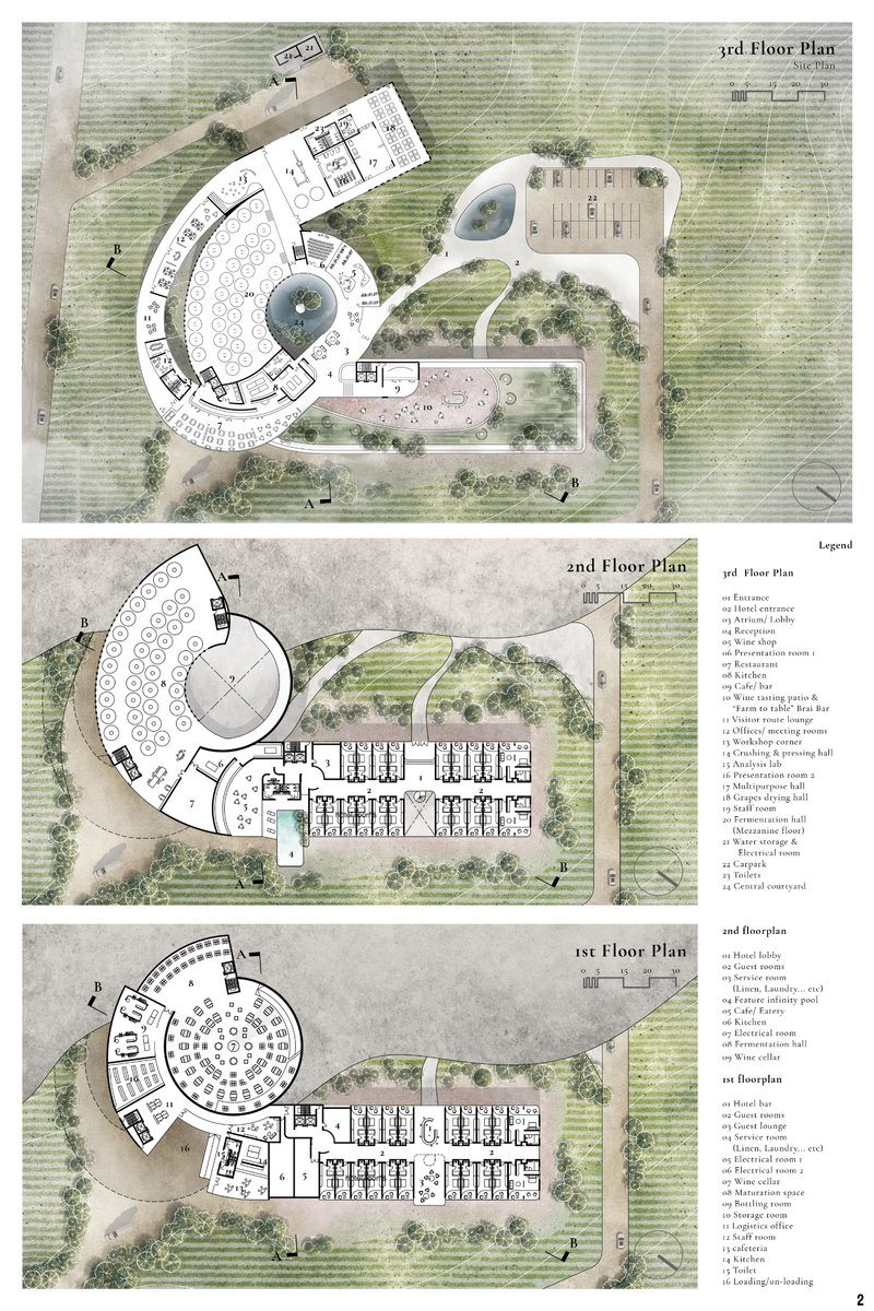 Presentation board for Architectural Drawing of the project "Perfect Blend" by&nbsp;&nbsp;Tee seng teck &amp;&nbsp;Joanne Tiaw
