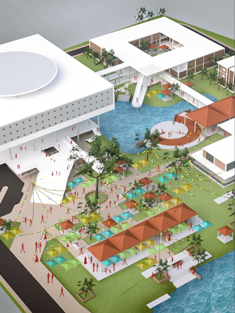 Bangabandhu Textile Museum and Jamdani Complex, Narayanganj&nbsp;|&nbsp;Finalists entry of UnIADA '22