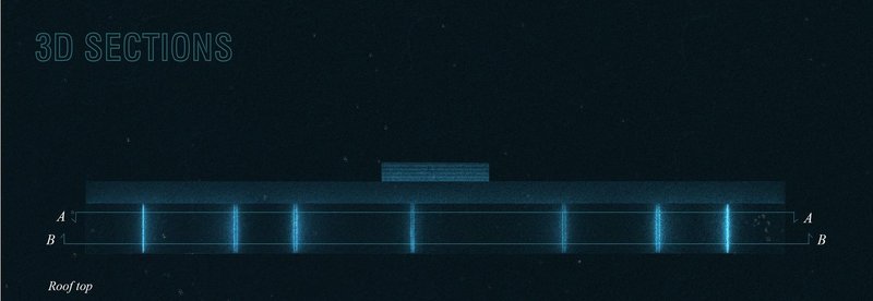 Blueprints glowing with the promise of historical resurrection.