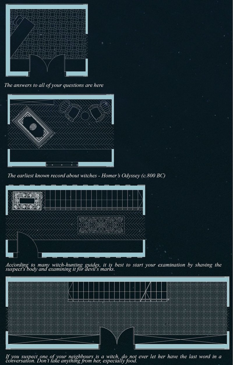 Delving into antiquity: Answers and omens carved in darkness.
