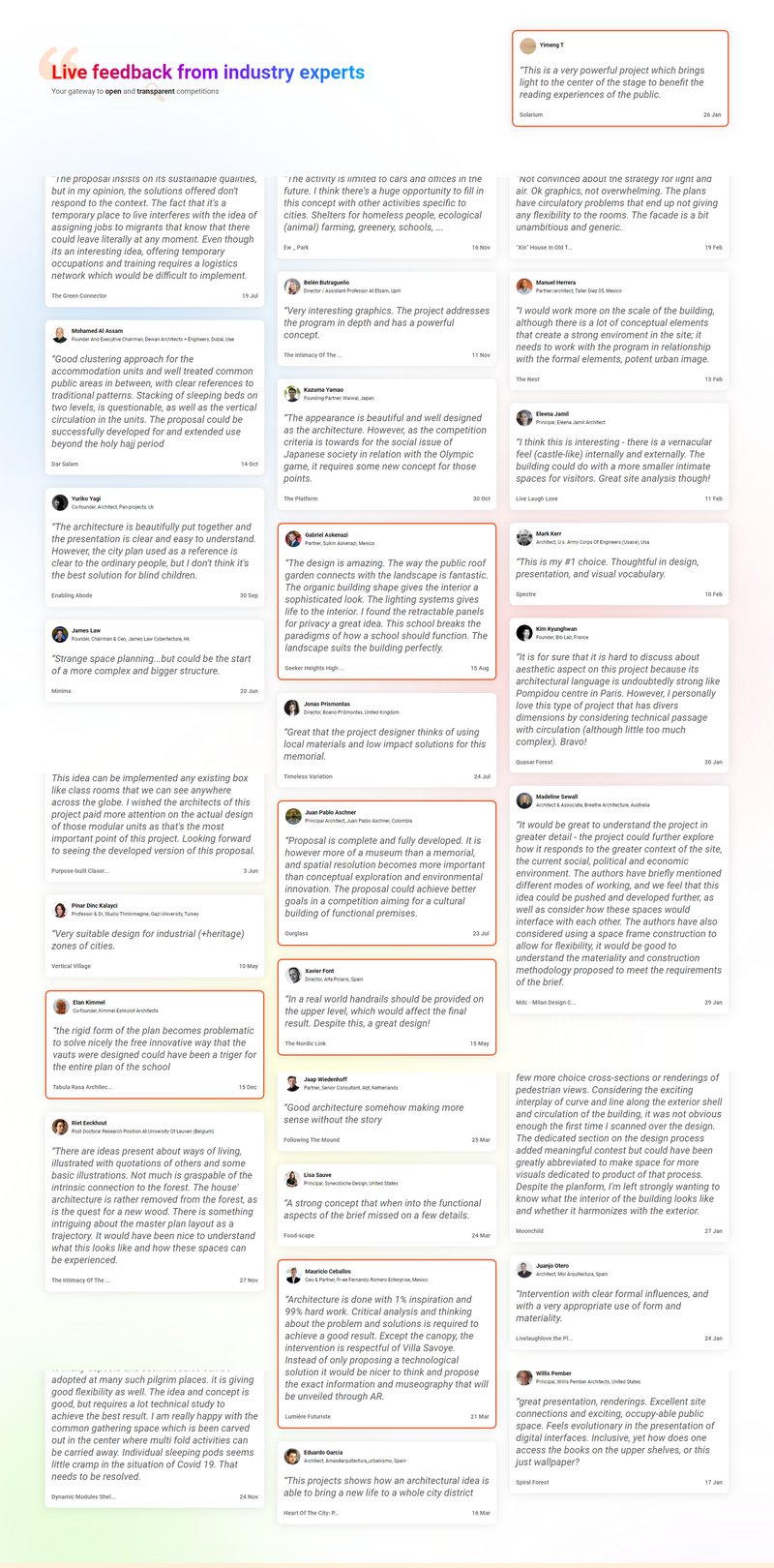 When you publish your projects on UNI you also get feedback on your project about how to improve your project.&nbsp;