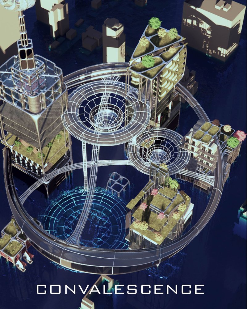 Manhattan reimagined: resilience through futuristic sustainable design.