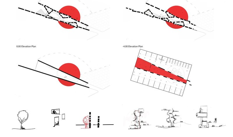 Architectural elevation: Redefining educational spaces with design.