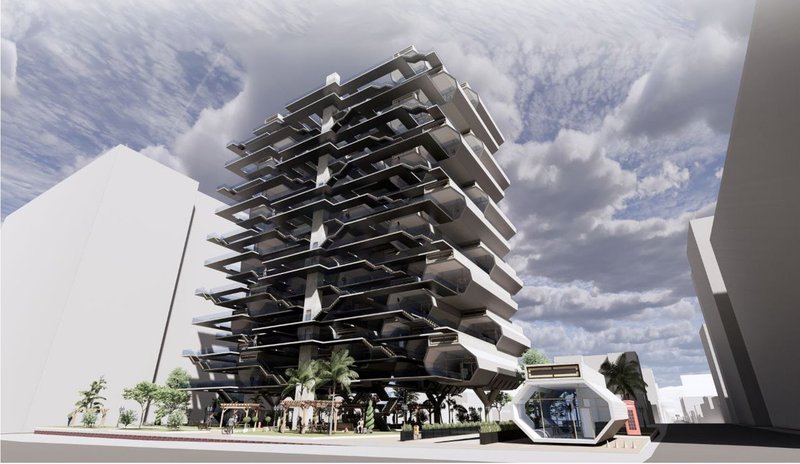 Octahome: Futuristic Urban Housing Redefined