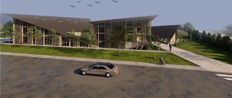 Sustainability Merges with Modernity at Illuminate Library.