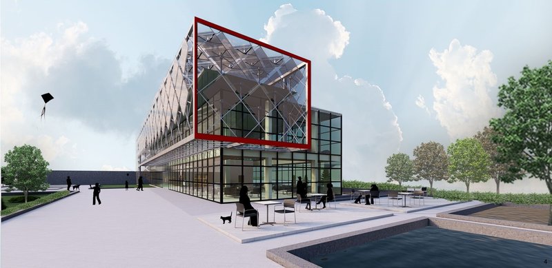 Innovative design meets sustainability at koseLight library.