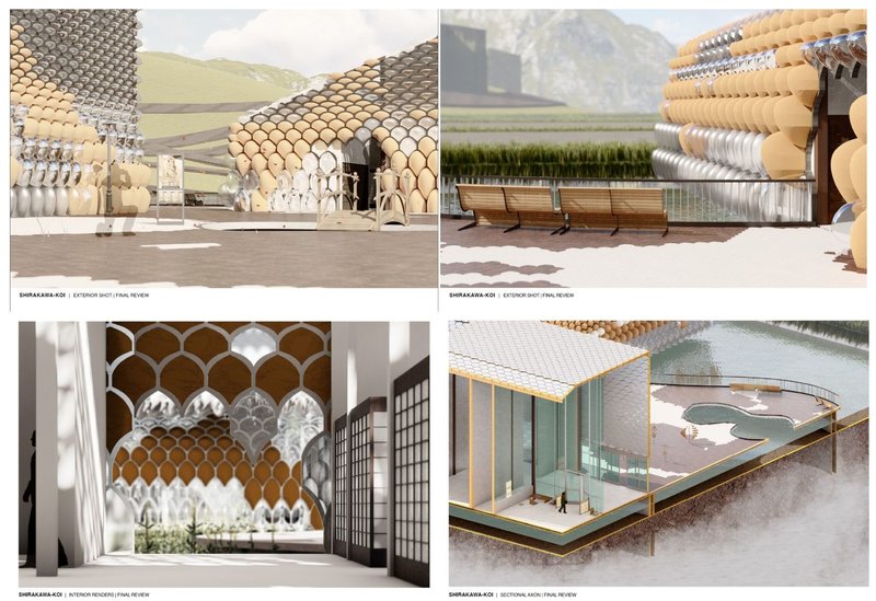 Architectural elegance harmonizing with Japan's cultural essence.