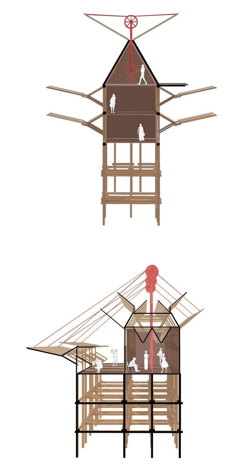 Innovative fusion of traditional design with modern functionality.