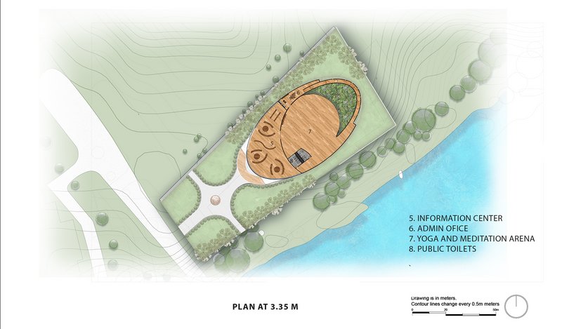 Functional Harmony: Plan Showcasing Wellness and Administration Areas.