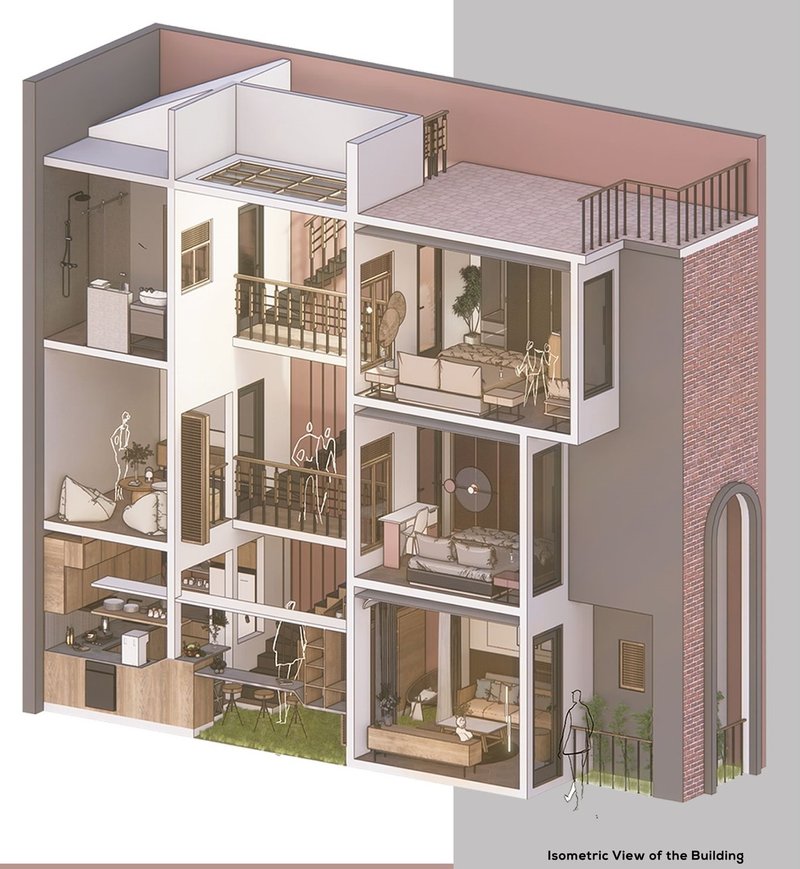 Isometric View: Exploring Inside the Sustainable Home