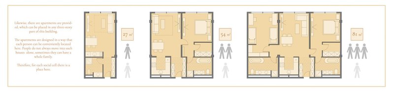 Versatile spaces for every urban dweller's need.