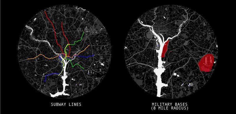 Urban Veins: Mapping Movement and Security.