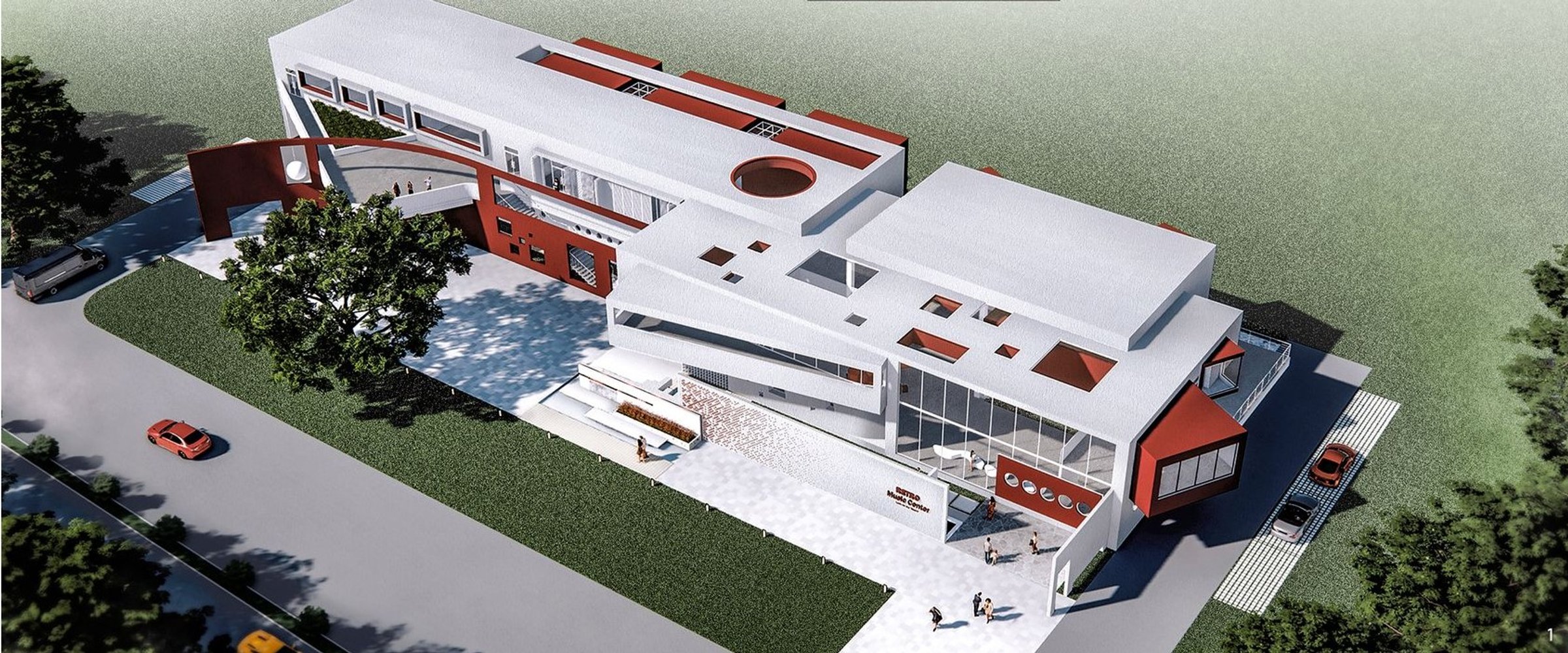 Innovative Music Center Design: Blending Vinyl's Legacy with