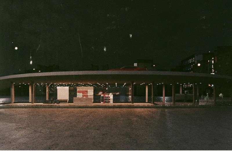 Sleek design reimagines the modern service station.