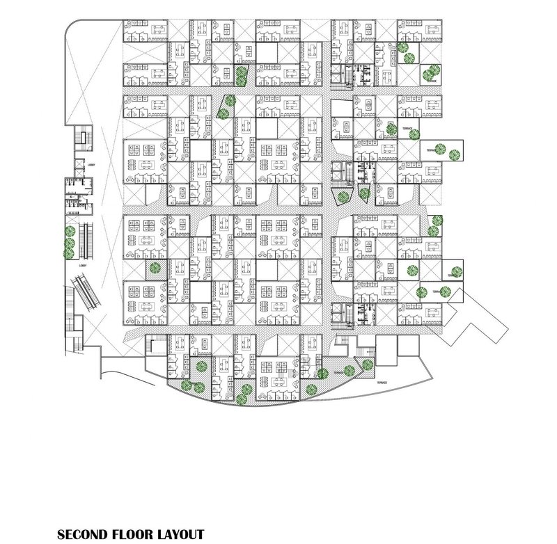 Intricately planned second floor for optimal creativity and flow.