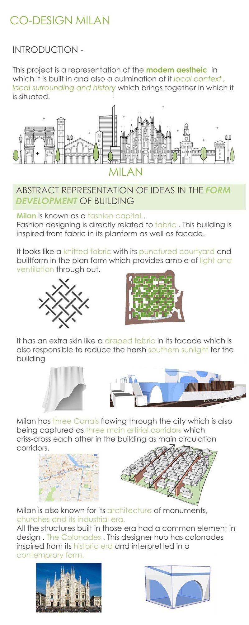 Milan's architectural narrative: knitted design meets modernity.