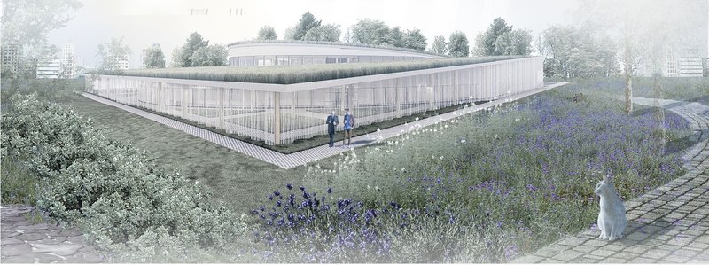 Innovative eco-library design harmonizes learning with nature.