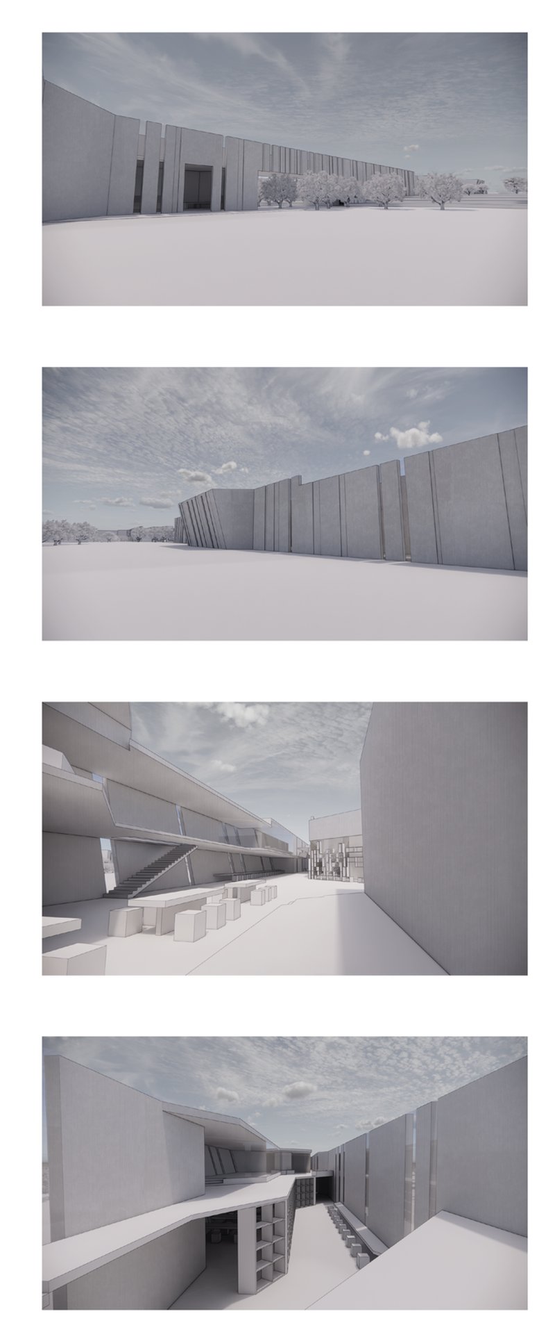 Innovative architecture linking learning and urban landscapes.