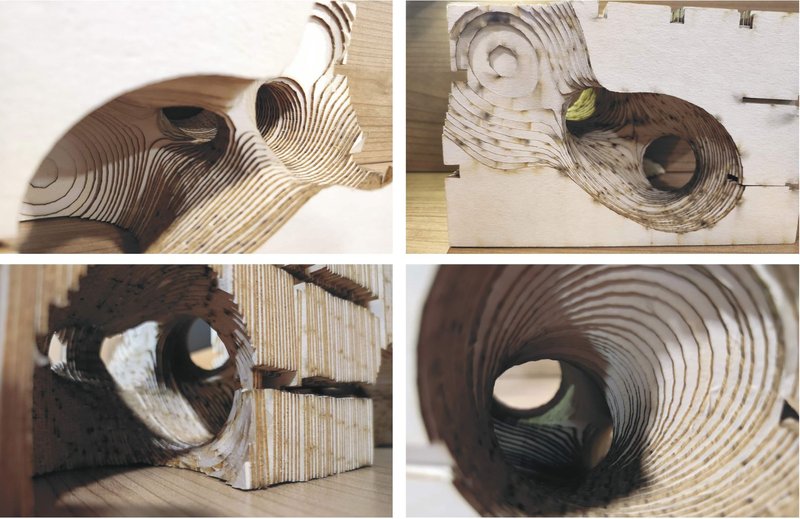 Carving Insights: From Stone to Study Spaces.