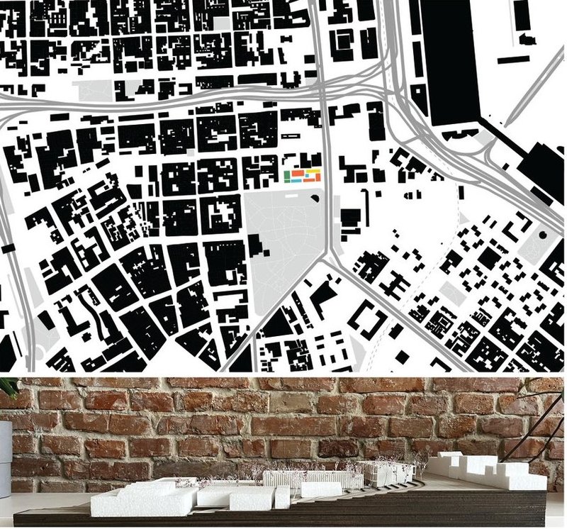 Urban fabric meets architectural model - a design story unfolds.