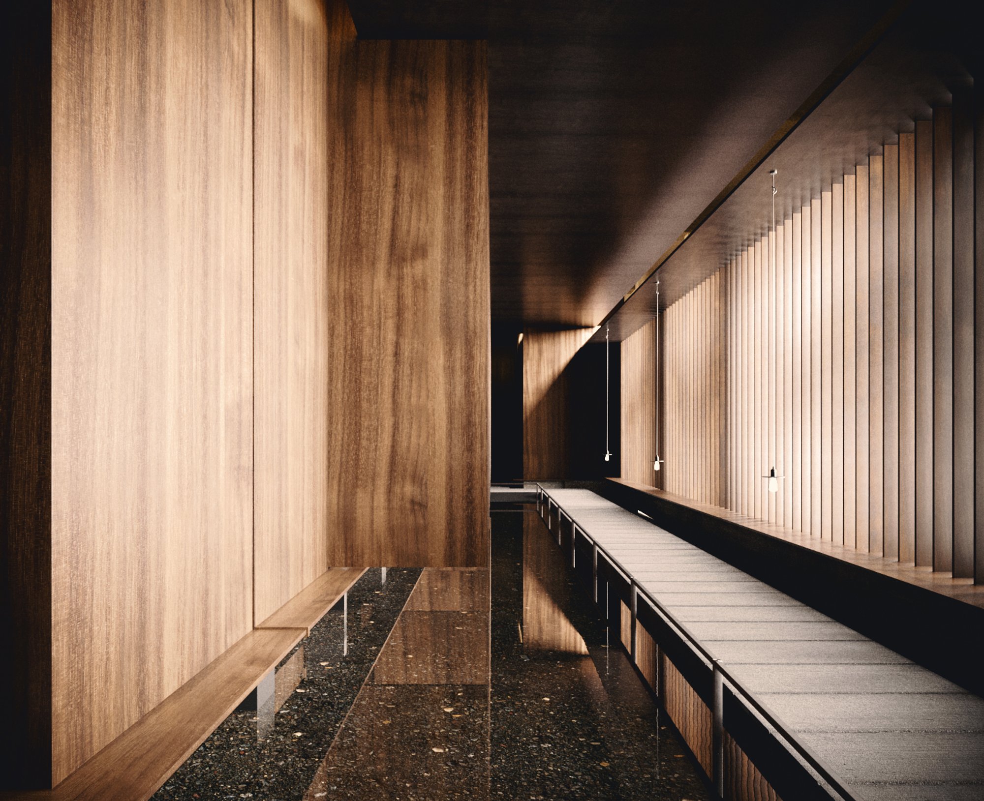 Meditation Hall - Reflection