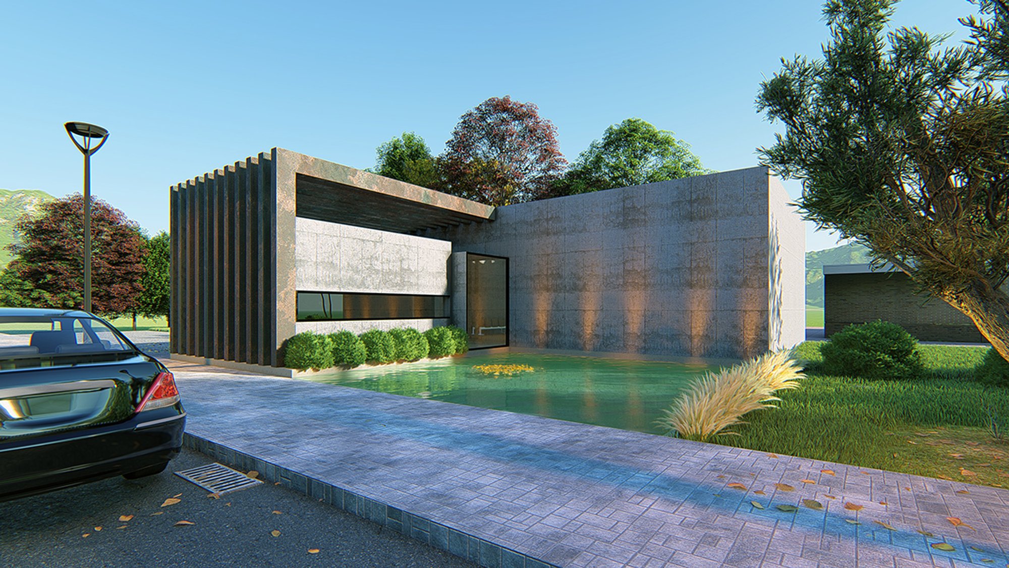 Exterior and Garden View