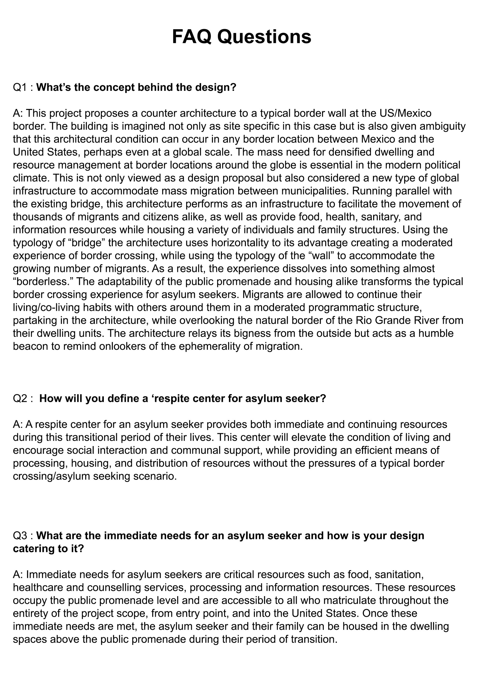 FAQ 1