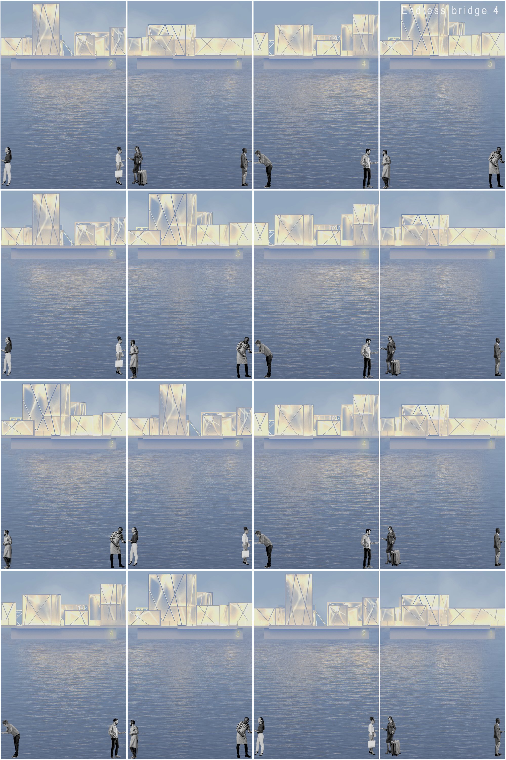 The bridge of random meetings