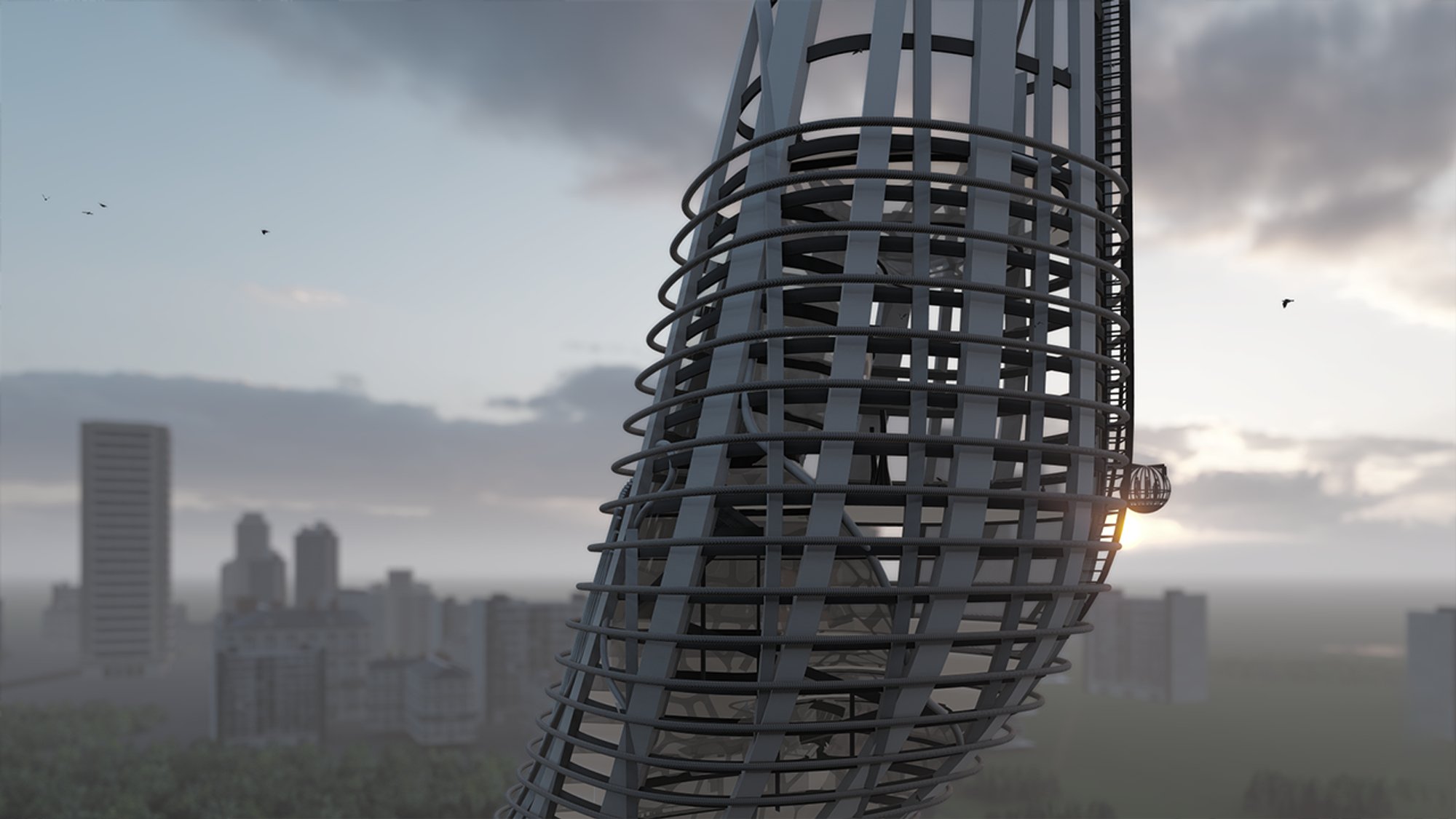 City Silhouette | Top of the Building