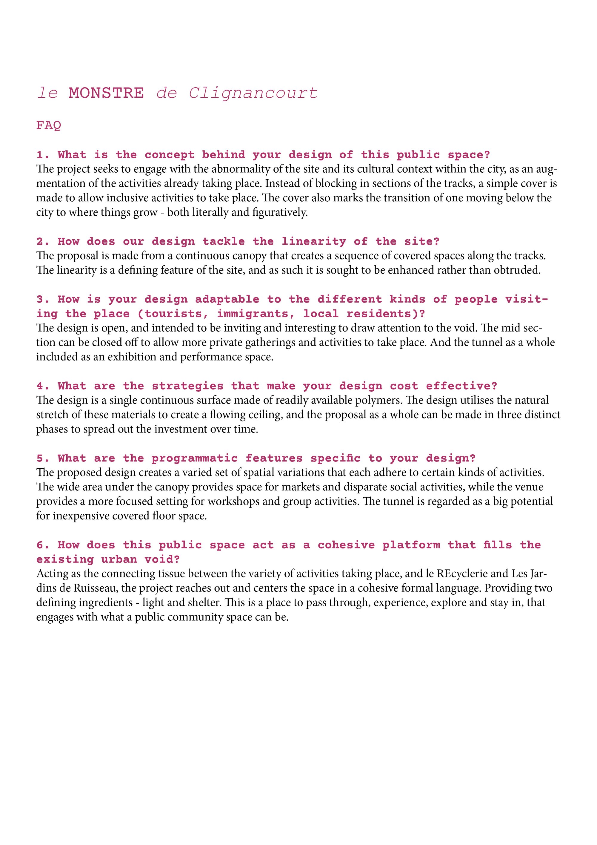 FAQ